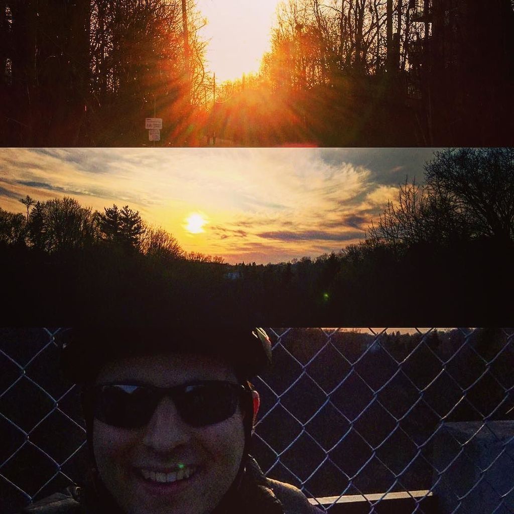 EatTheBeltline's tweet image. Nice pic from IG: ift.tt/1JjnucN out on the #beltline 'Twas a beauty on the tonight. #SpringRide in #TO 🚲