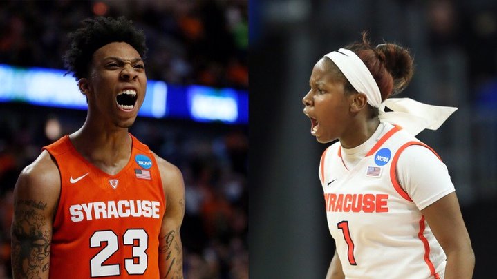 espn's tweet image. Men's Final Four
Women's Final Four

Syracuse, NY has officially taken over as the capital of college basketball.