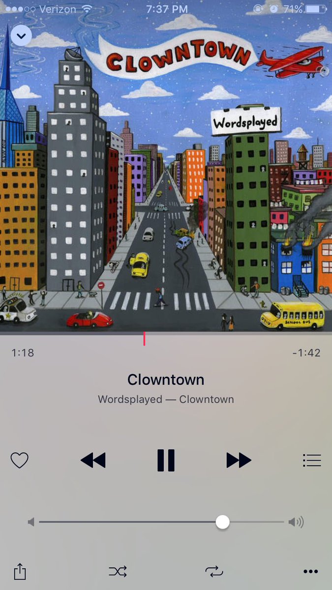 TheDJCurrent's tweet photo. Man... @wordsplayed ain't messin' around with this... Y'all go check him out. #Clowntown https://t.co/ZfmwyYE8i9