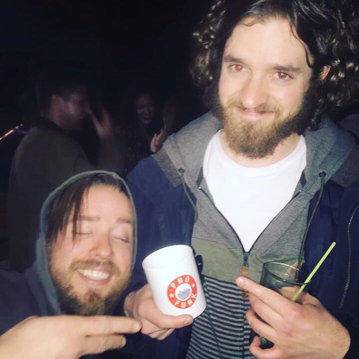 PHOfunk's tweet photo. What a party last night with @audiyoelement. Thanks all who joined! Here's a nice pic of our mug winner. #phofunk https://t.co/ukWf7Fo8kK