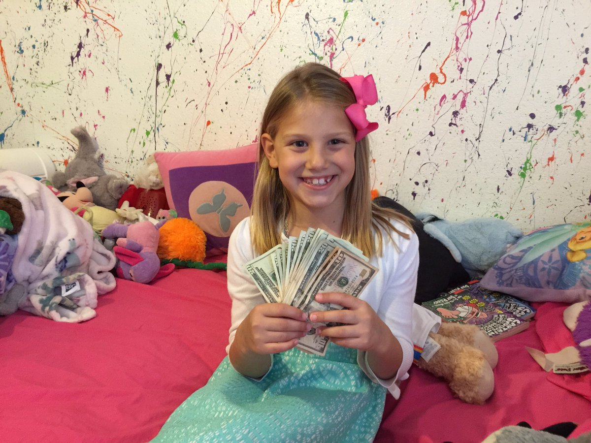 OKChaser1's tweet image. Madi asked for money instead of birthday present to donate to orphans @Sister_Rosemary @TheEllenShow @StephenAtHome