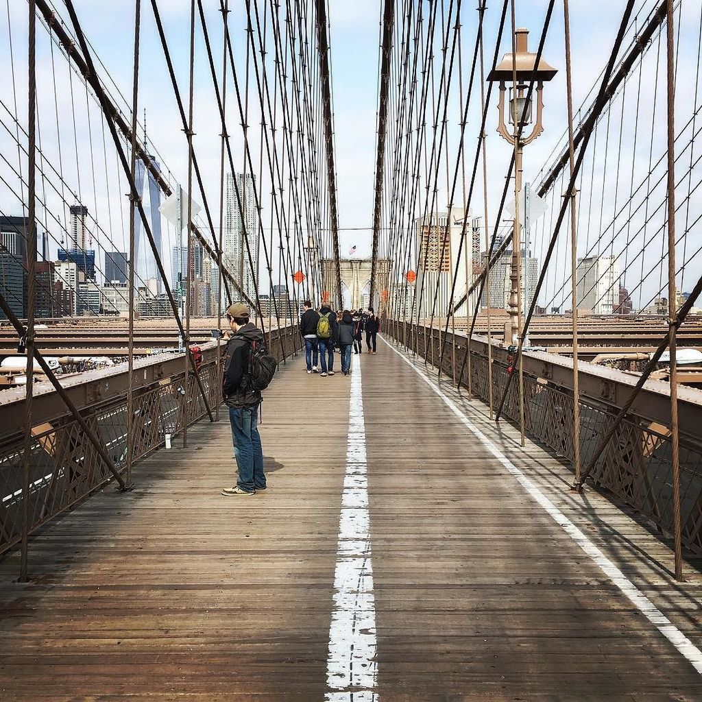 kmore's tweet photo. The first part of my 30km walking day, the Brooklyn bridge. #walkabout #newyork #brooklynb… https://t.co/5QYmOnnvdN https://t.co/9ab7nj0jby