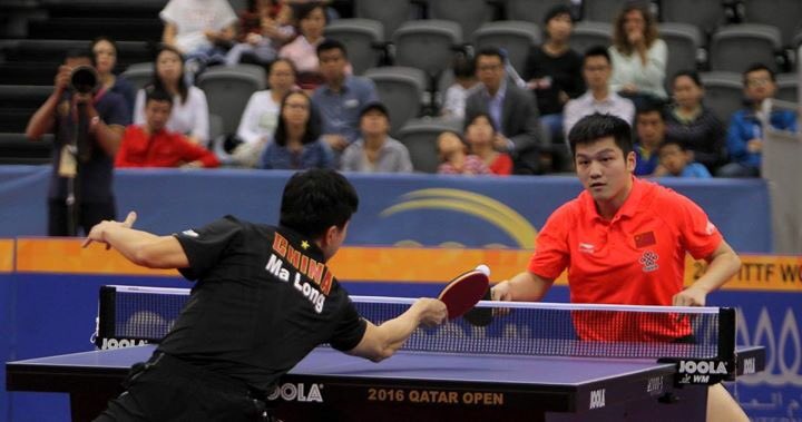 qtta_qa's tweet photo. #Ma_Long #the_dragon is the 2016 #Qatar_Open2016 Champion with a 4-1 victory over #Fan_Zhendong
🏓🏓🇨🇳 #china . https://t.co/Wwtc274GFL