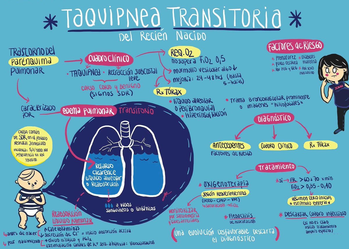MedicinaCrash's tweet photo. Taquipnea transitoria del recién nacido. @drcarlosrepetto https://t.co/9Vd0rA1xcm
