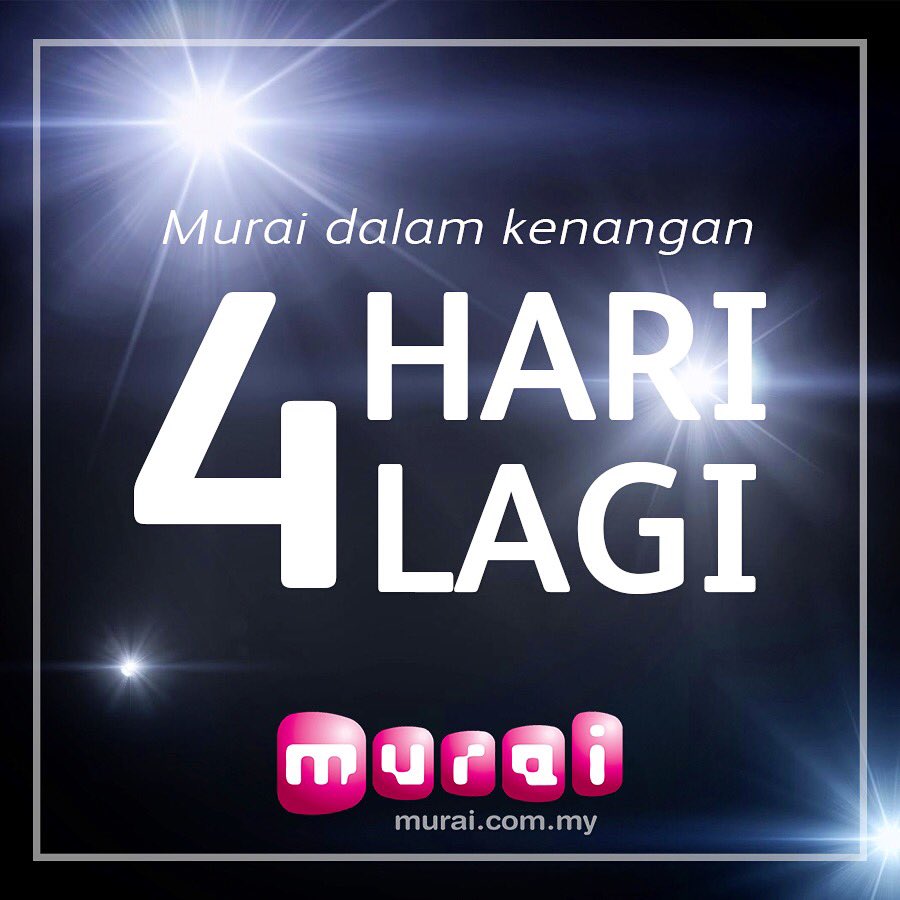 4 hari lagi.. Sebelum tutup sepenuhnya.. #muraidalamkenangan
