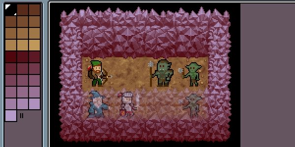 ResistorGG's tweet photo. Here's a slightly improved version of the front wall regarding translucency #gamedev #indiedev #pixelart https://t.co/e9xxvRU773