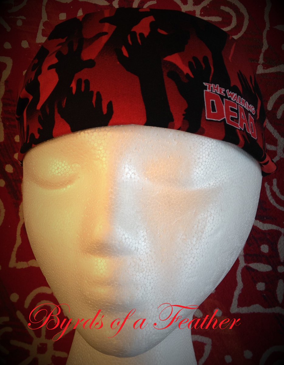 LittleRedByrdee's tweet photo. @AMCTalkingDead #TheWalkingDead Handmade Headbands - Sexy as Michonne's shag apple; Thread counts tracked by Carol. https://t.co/K40YYFZqrq
