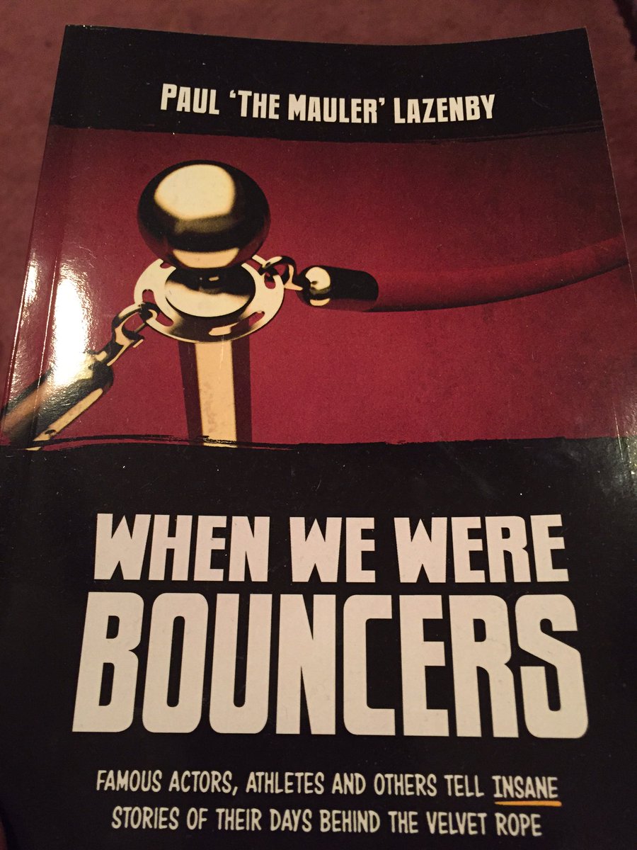 I absolutely loved <a href="/FamousBouncers/">WhenWeWereBouncers</a>...too many good stories to pick a favorite. Give this book a read! <a href="/MaulerMMA/">Paul Lazenby</a>