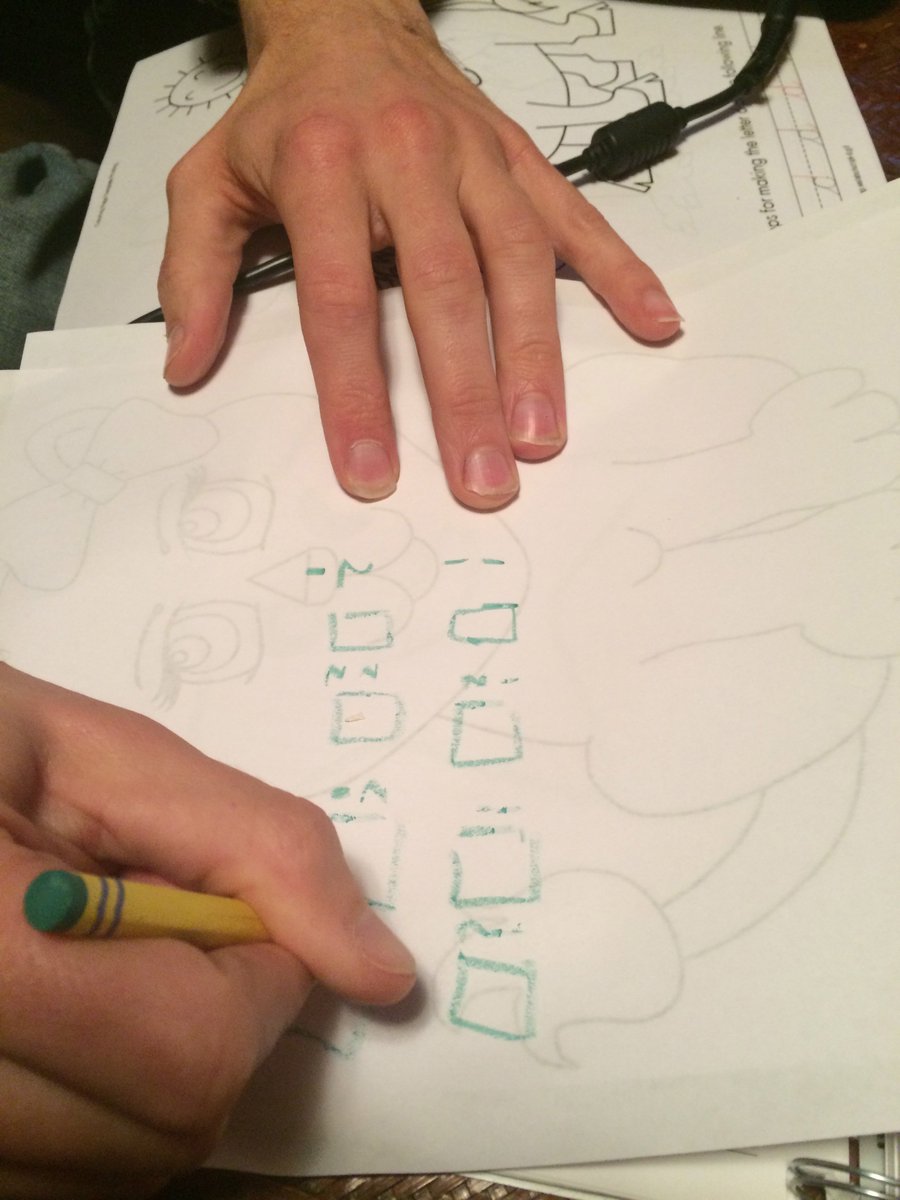 You can certainly work out an experimental design with crayon. #LankauLab