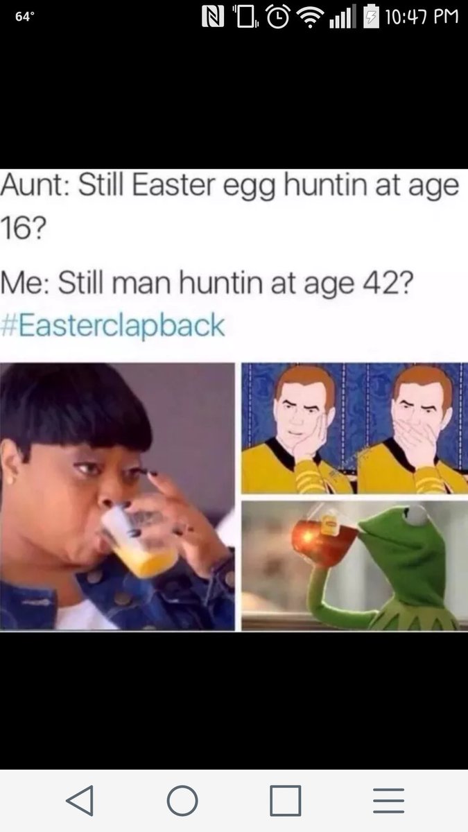 miss_neishalynn's tweet image. #easterclapback  😂😂😂😂