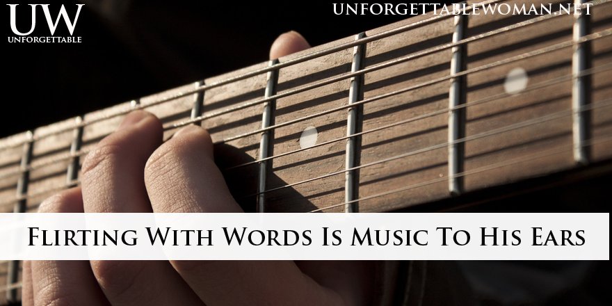 AlexandraFox's tweet image. Flirting With Words Is Music To His Ears

unforgettablewoman.net/blog/?p=716

#loveadvice #UW #AlexandraFox