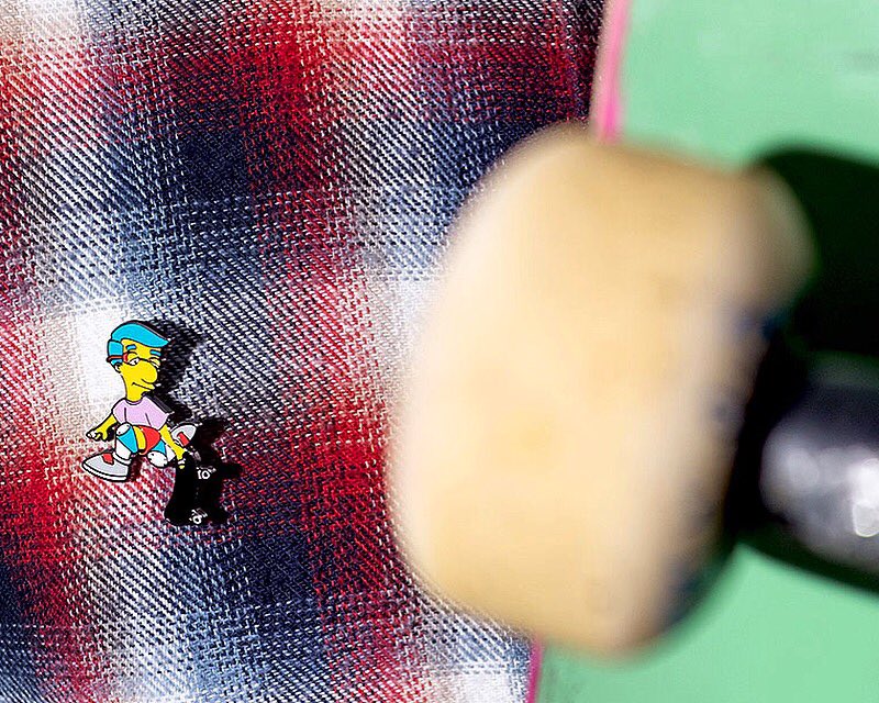 soypindejo's tweet photo. Rodney Milhouse airwalking through Springfield. Purchase though link in shop. 📷 @remainhungry . https://t.co/PaGbLFF7kZ
