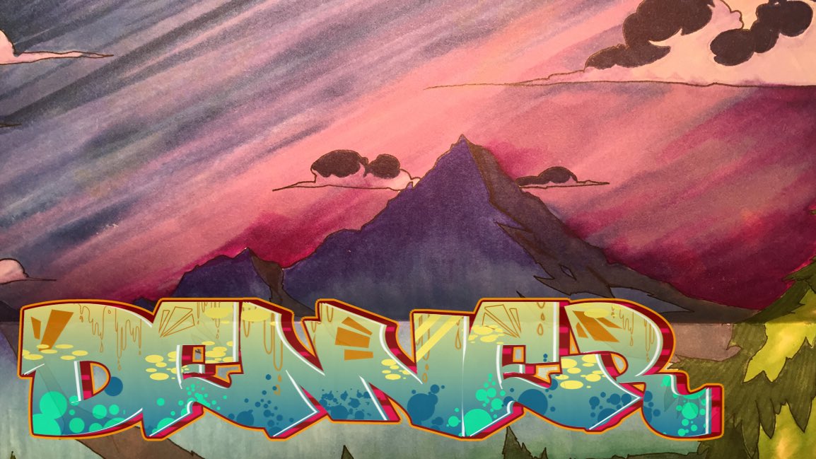 graffbuilderapp's tweet image. Try choosing your own background in #graffbuilder.  Lots of possibilities for #creatives. #graffiti #art #mountains