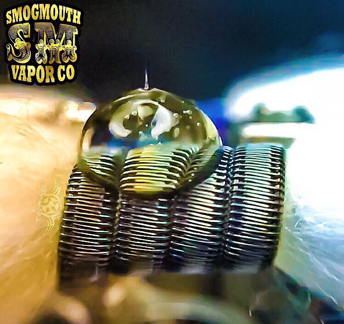 SmogMouth's tweet photo. #driplife #subohm #eliquid #ejuice #vape #vapeporn #coilporn #vaping #coilart #vapenation https://t.co/M41jtybrPc