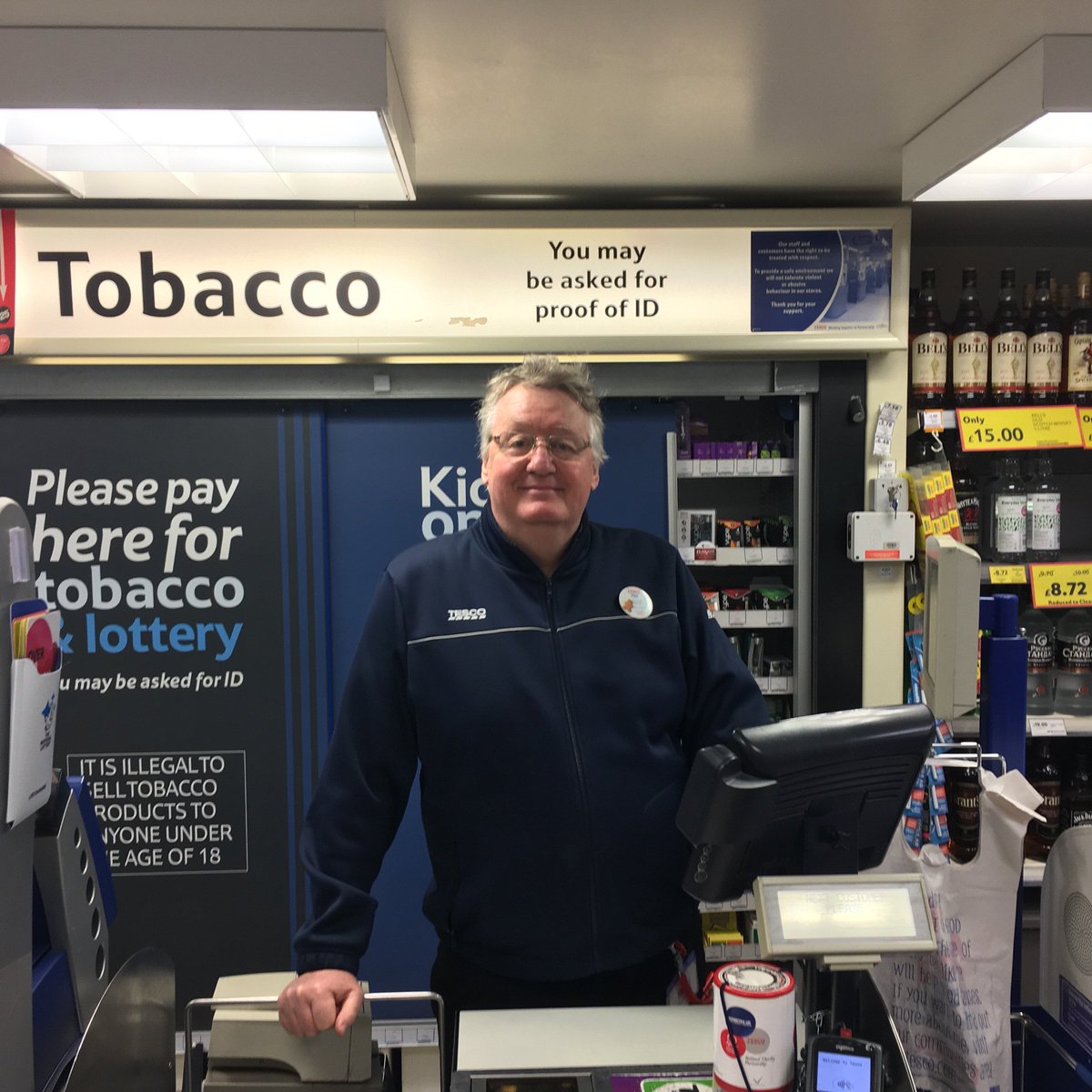 I challenge anyone to offer better service than our Phil today .... Come and see for yourself the master at work