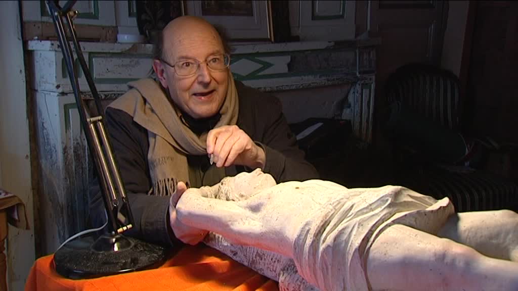 BLasseguette's tweet photo. Un sauveteur du #patrimoine Pierre Leroy de #Chavanges @France3CA #Icietpasailleurs reportage 19h10 #Dampierre #Aube https://t.co/Dz5LCmdOvd
