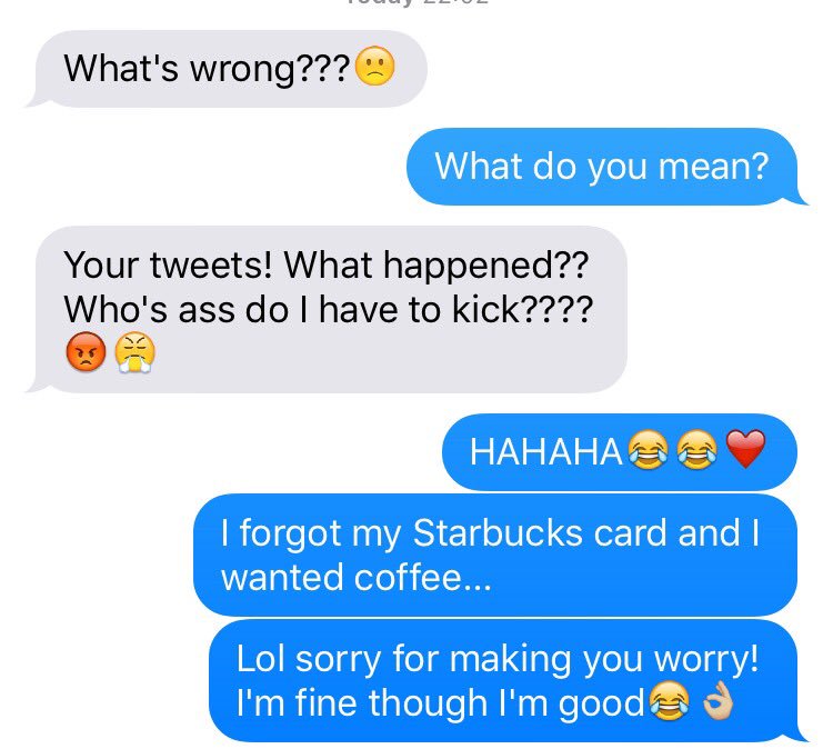 _saavs's tweet photo. Lmao sorry, it wasn't that serious guys😂😂😂 #ThanksForCheckingThough https://t.co/bQzgLvBhIg