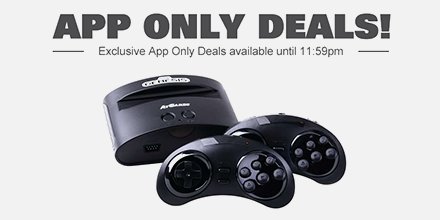 TAKEALOT's tweet photo. Download the the App to get the Sega Mega Drive Arcade Classic for only R999 #AppOnlyDeal https://t.co/IFQDpJimxx https://t.co/qaDgfq4jIz