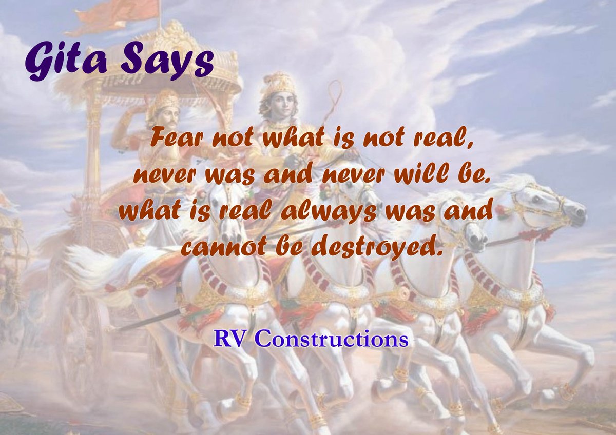 rv_construction's tweet image. #Bhagavadgita #monday motivation #great thoughts
visit us at: rvconstructions.wordpress.com