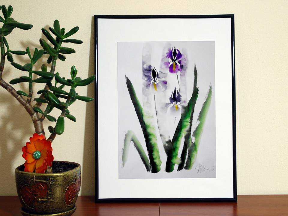 #Irises, 42*30, #aquarelle
#art #artwork #TwitterFirstFriday  #ModernArt #artcollector #artadvisory #paris #london