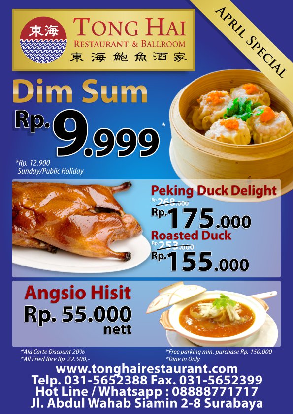 gocimall's tweet photo. @TongHaii Special promo April #promo #aprilpromo #restaurant https://t.co/LdYUjN2FHV