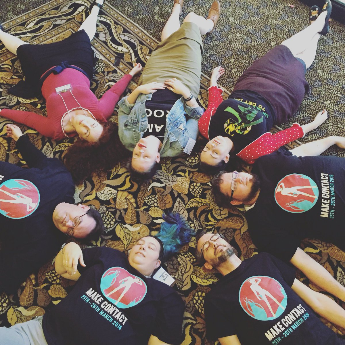 Contact2016's tweet image. That's a wrap! The committee is dead, but happy dead #. Thank you for your support. #Contact2016 #makecontact