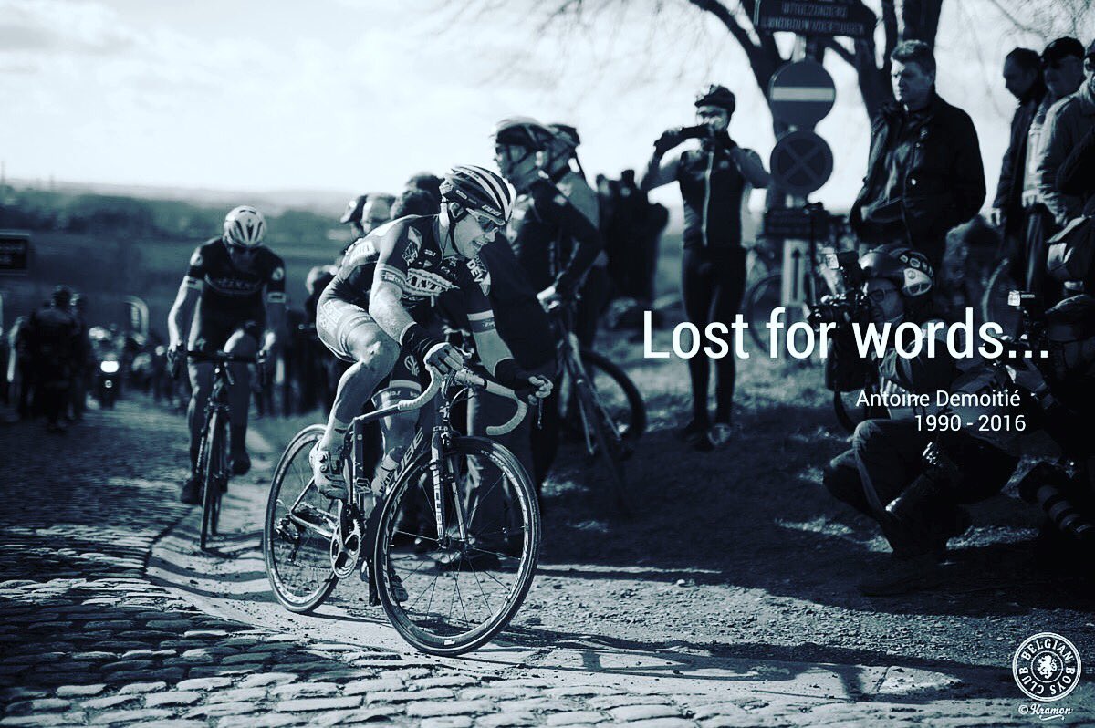 RIP Antoine #ghentwevelgem 2016 #belgiumboysclub