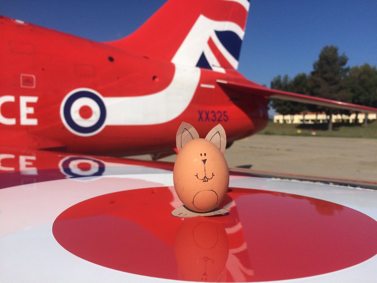 MarcusRamsden_'s tweet photo. #HappyEaster for yesterday! Hope everyone is having an egg-stra special Easter break. 🐥 flying today in Greece https://t.co/x31VD0AYxj