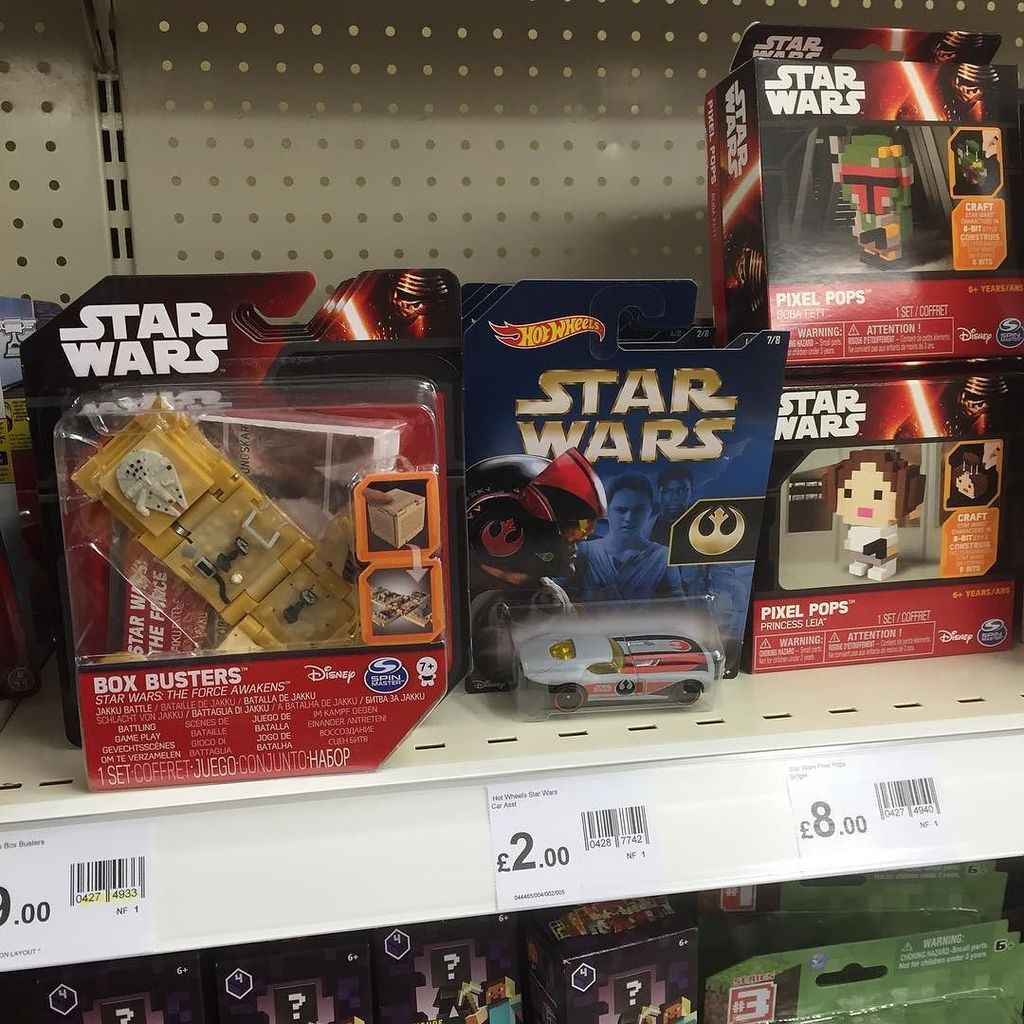 JediNewsNetwork's tweet image. @spinmaster #boxbusters and #pixelpops available in the uk #wilkinsons stores #themerchawa… ift.tt/1UWS5QI