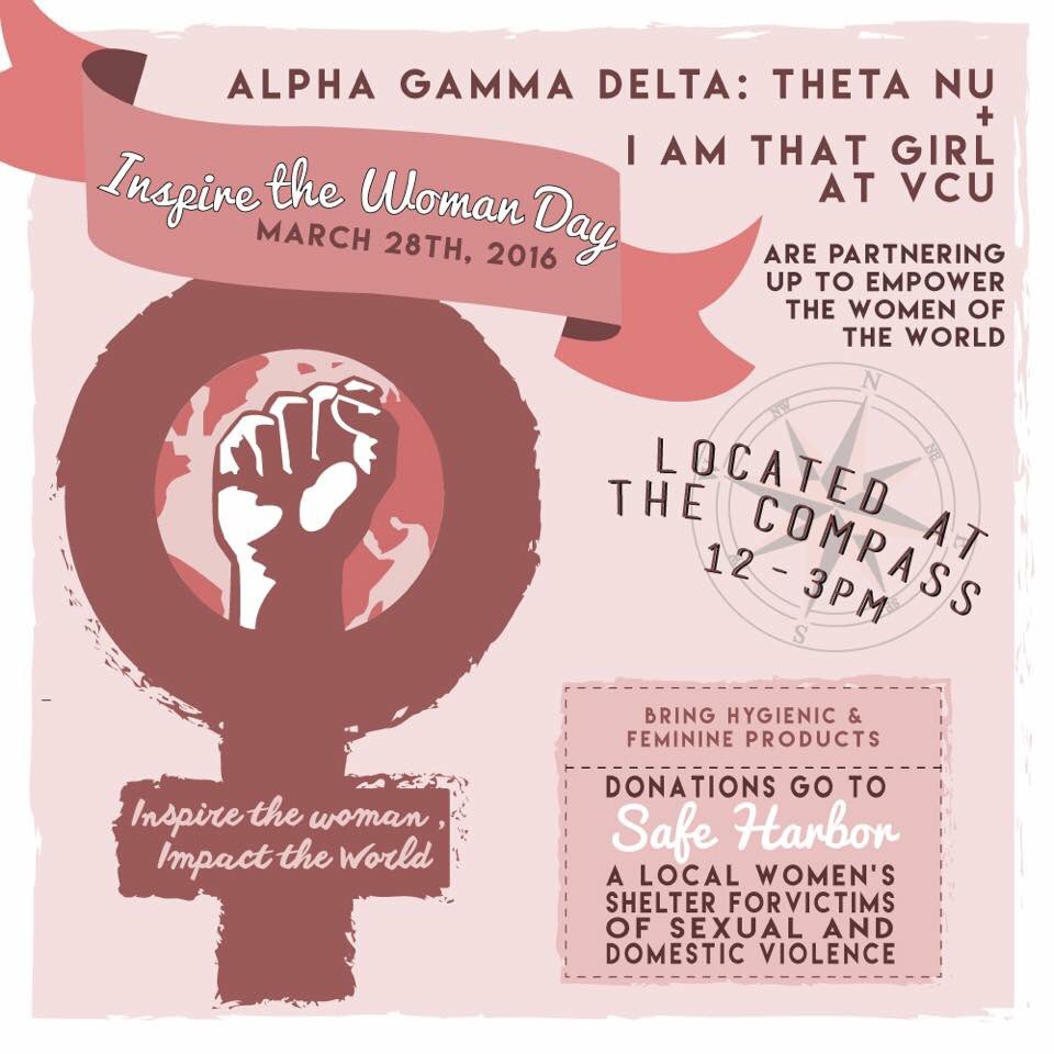 Come out to The Compass today from 12-3 to donate any hygienic &amp; feminine products you have! Hope to see you there!