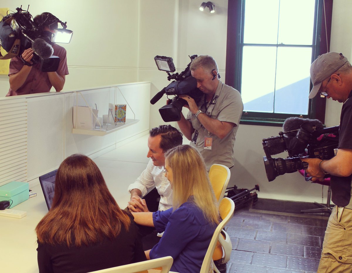 MarkMcGowanMP's tweet photo. Today at @BubDesk I launched our 'New Industries Fund' to drive start-ups. Check it out at https://t.co/BgOm5Ak9xp https://t.co/FTreJBGaLt