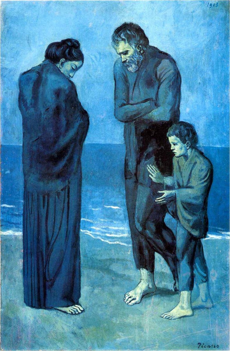 Inspinartion On Twitter Pablo Picasso Periodo Azul Https T Co 2j1ptoicqu