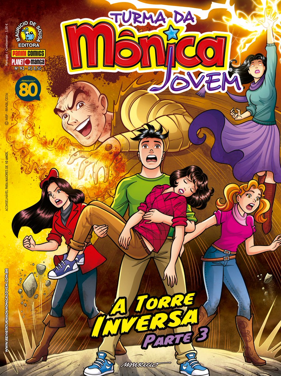 RevistadaTurma's tweet photo. Já viram a capa da #TMJ92 #ATorreInversaParte3? https://t.co/HHtgkWziaR