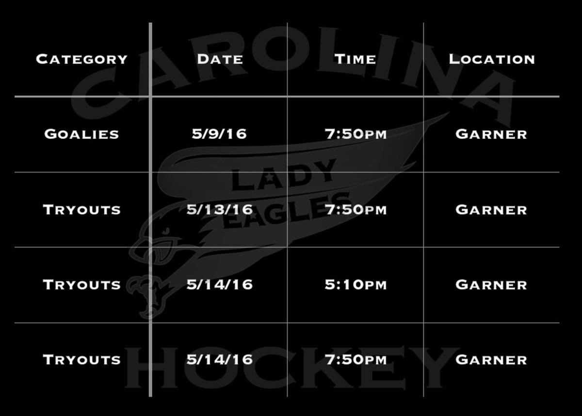 jrcanesgirls's tweet photo. Tryout registration and schedule is out. Come soar with us. #EaglesSoar https://t.co/WyboHogaBB https://t.co/UUdFBgeO5Z