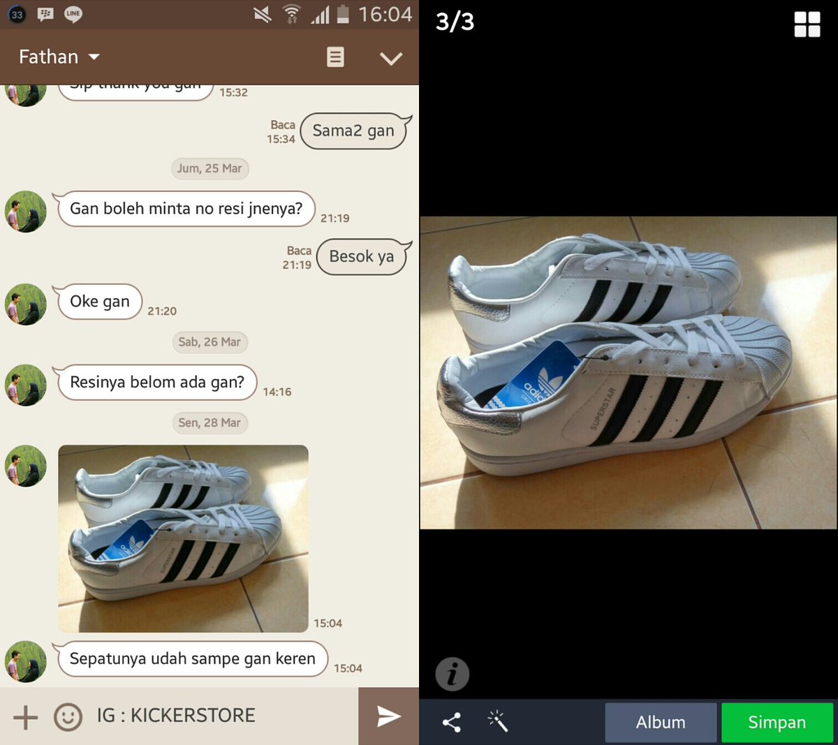 Testimoni #kickerstore