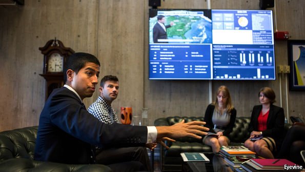 TheEconomist's tweet photo. Celebrate social media in politics. Worry about how politicians are using the data https://t.co/ZBiVSDLsaQ https://t.co/9NetIfH0Un