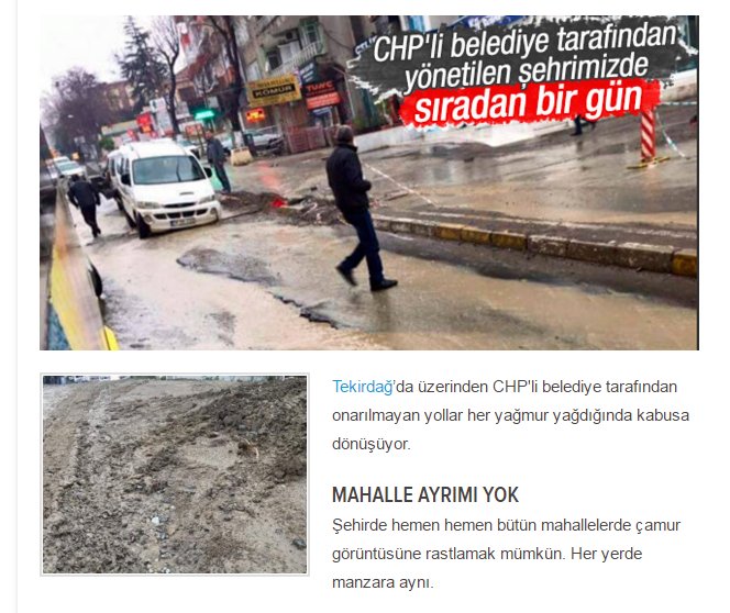 Mustafaozhan39's tweet photo. Tekirdağlıları çileden çıkaran yollar
#AyağındaYoksaÇizmeTekirdağdaGezme https://t.co/yZjLGJoXXO