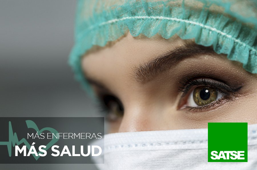 Sindicato_SATSE's tweet photo. #MeGustariaQue Vivieramos en un país donde NO faltaran enfermeras para velar por la Salud de todos #Enfermeria https://t.co/KBGjfdPZZN