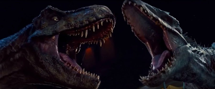 BuyJurassic's tweet photo. Let them fight! #JurassicWorld https://t.co/JOKcaMDgll