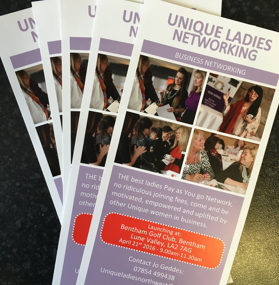 bentham_golf's tweet photo. Our #uniqueladies #networking leaflets have arrived ready to promote this new networks launch on Thursday April 21st https://t.co/cY0bMbQpFK