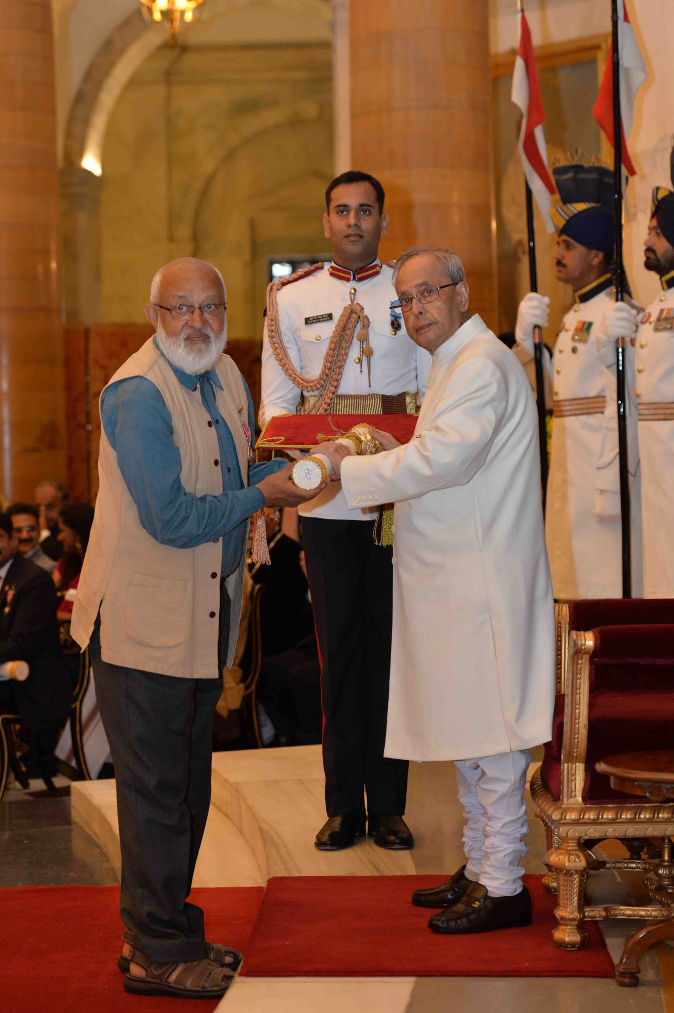 President Mukherjee on Twitter "PresidentMukherjee conferred Padma