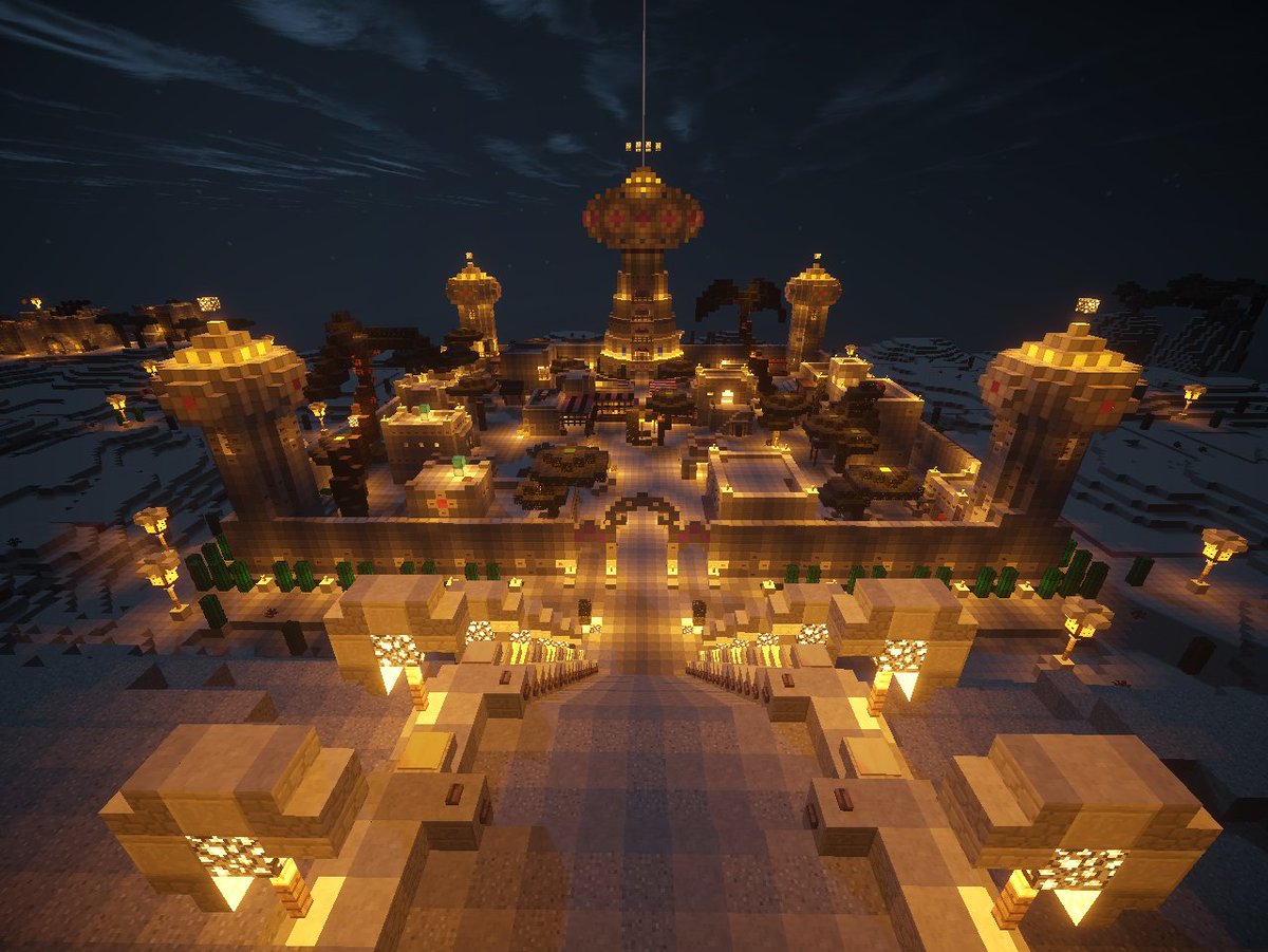 nullcraft_net's tweet photo. Die Wüstenstadt erwartet euch! Los geht's die Schiffe stehen bereit :) https://t.co/xOvqH1SwdE