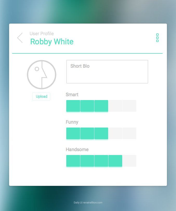 rafikov's tweet photo. #dailyui #dailyui006 User Profile https://t.co/AcL4qzZ77h
