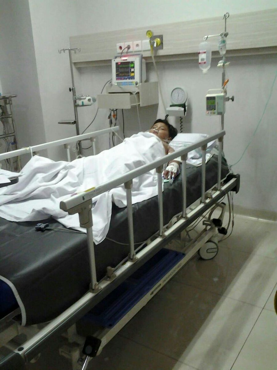 Sehubungan dg adanya musibah yg menimpa adik kecil kami Zanett yg telah positif dinyatakan menderita Meningitis (1)