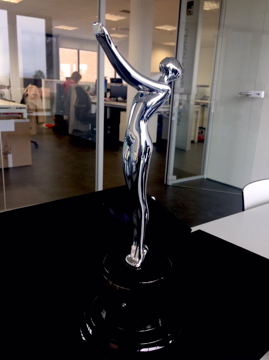 CarolinaGodayol's tweet photo. #promaxdba Llego el premio otorgado a @ci_television por nuestra campaΓ±a de RSC en contra de la Violencia de Genero https://t.co/UPRYRP1Aqk