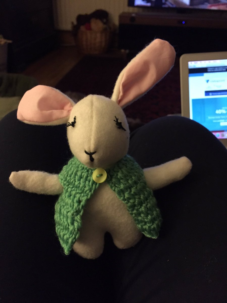 A bunny for a new Easter arrival?