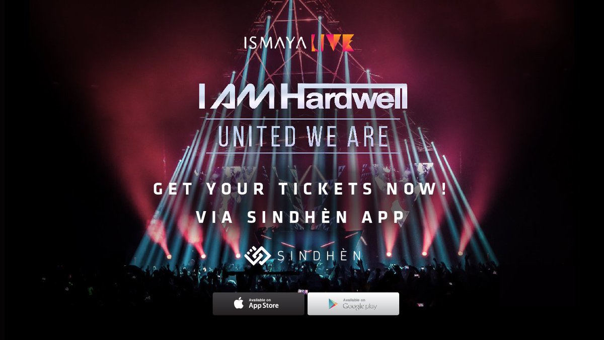 SindhenApp's tweet photo. 5 Days to #IAmHardwellJKT ! Get your tickets on #SindhenApp . BUY NOW! @HARDWELL @IsmayaLive #edm #edmlife https://t.co/VrbSrqsB3b
