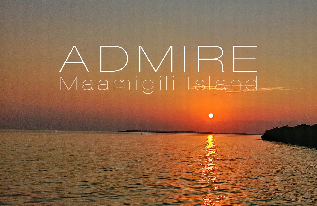 RincodonHotel's tweet photo. #Admire the #Wonder of #Sunset from #Maamigili #Island | https://t.co/pKnjULK8Wn https://t.co/7zD7S3YaL7