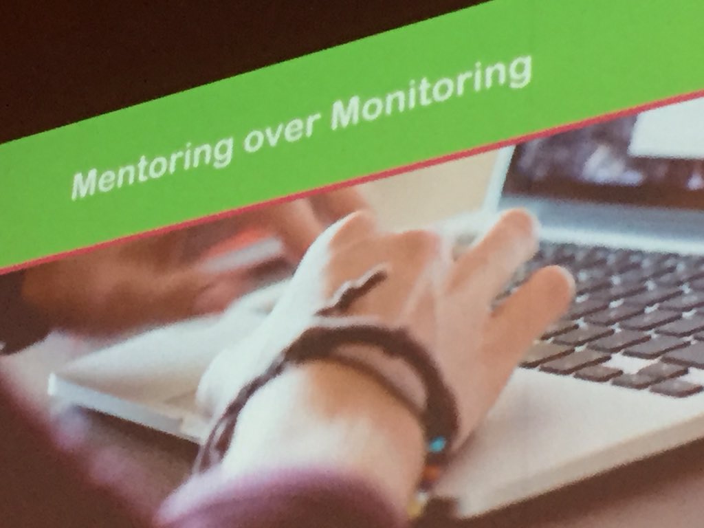 conejason's tweet photo. @DevorahHeitner "as parents we need to shift from monitoring to mentoring" #sasedu https://t.co/bWAgQMFl7n