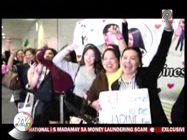 TVPatrol's tweet photo. #TVPatrol Mga pinoy nurse na nag-aalaga ng mga pasyenteng may dementia, binisita ng JaDine |via Rose Eclarinal https://t.co/M9fmhWKPpA